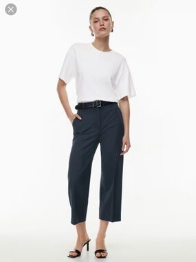 Aritzia Agency Cropped Pant - City Wool Size 6